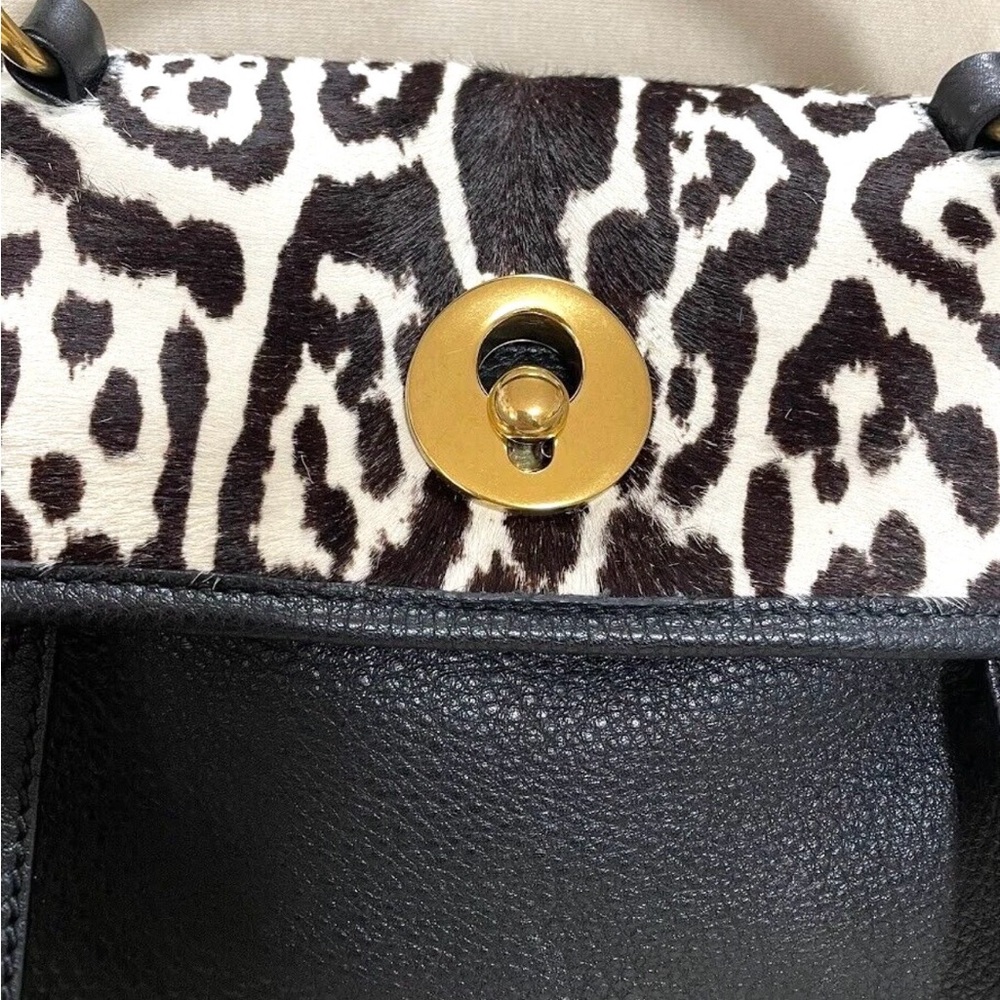 RARE! Yves Saint Laurent animal Print Pony Hair bag - Picture 14 of 14
